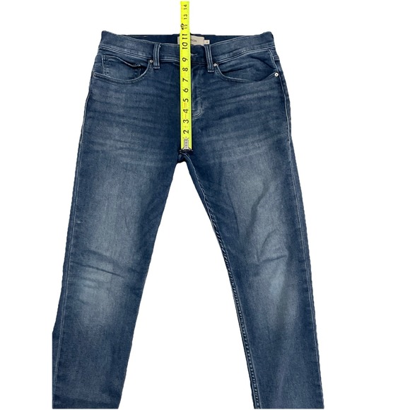 Hudson Axl Straight Skinny Fit Jeans in‎ Riviera 32x31 Stretch - Picture 5 of 9
